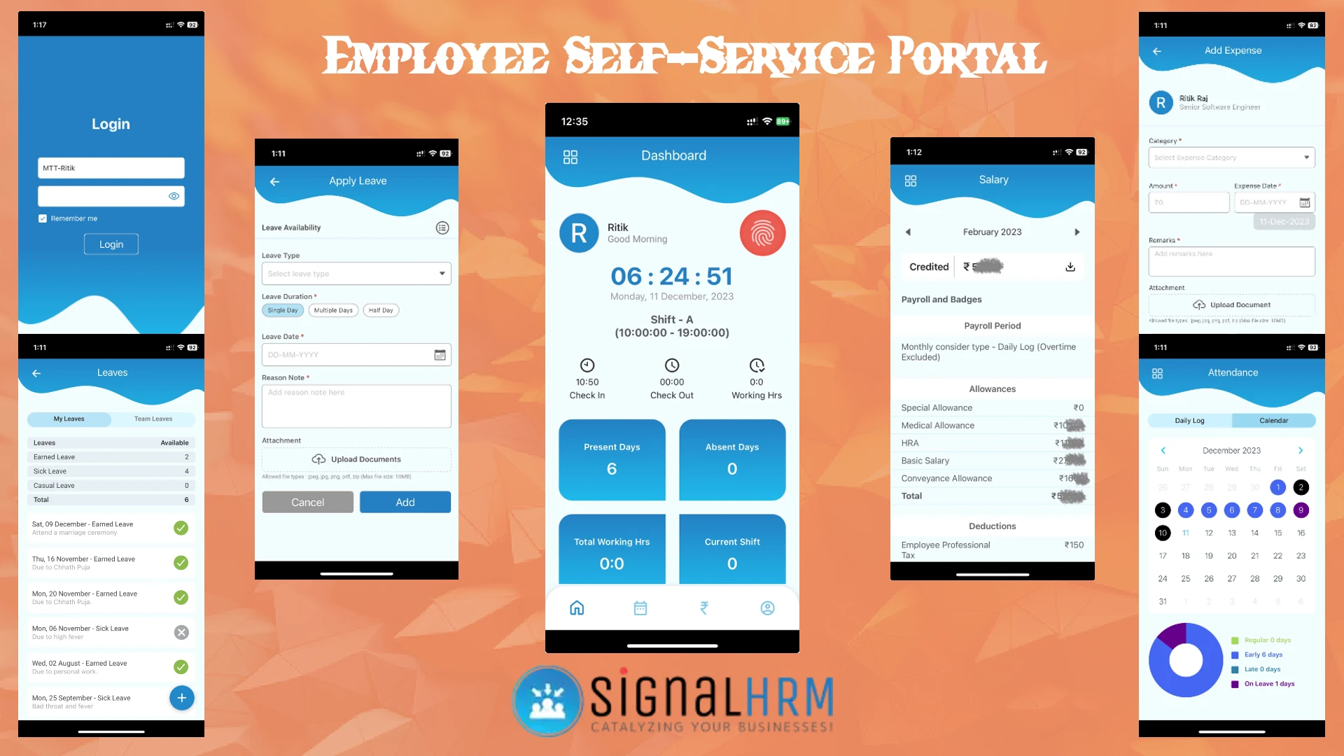 Employee Self-Service Portal: Streamlining HR