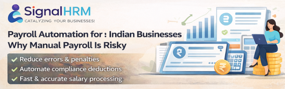 Payroll Automation for Indian Businesses – Why Manual Payroll is Risky